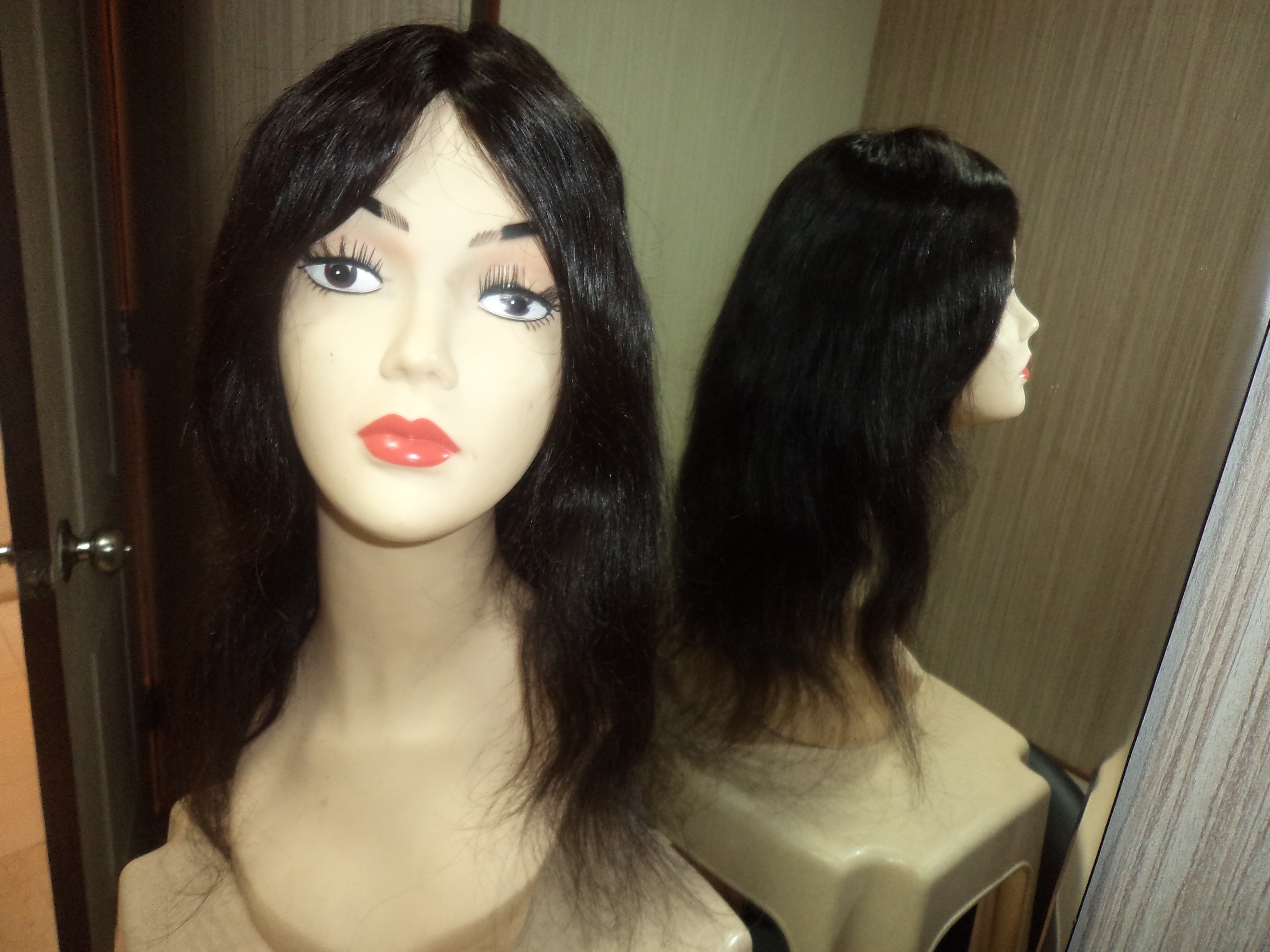 Synthetic fashion wig